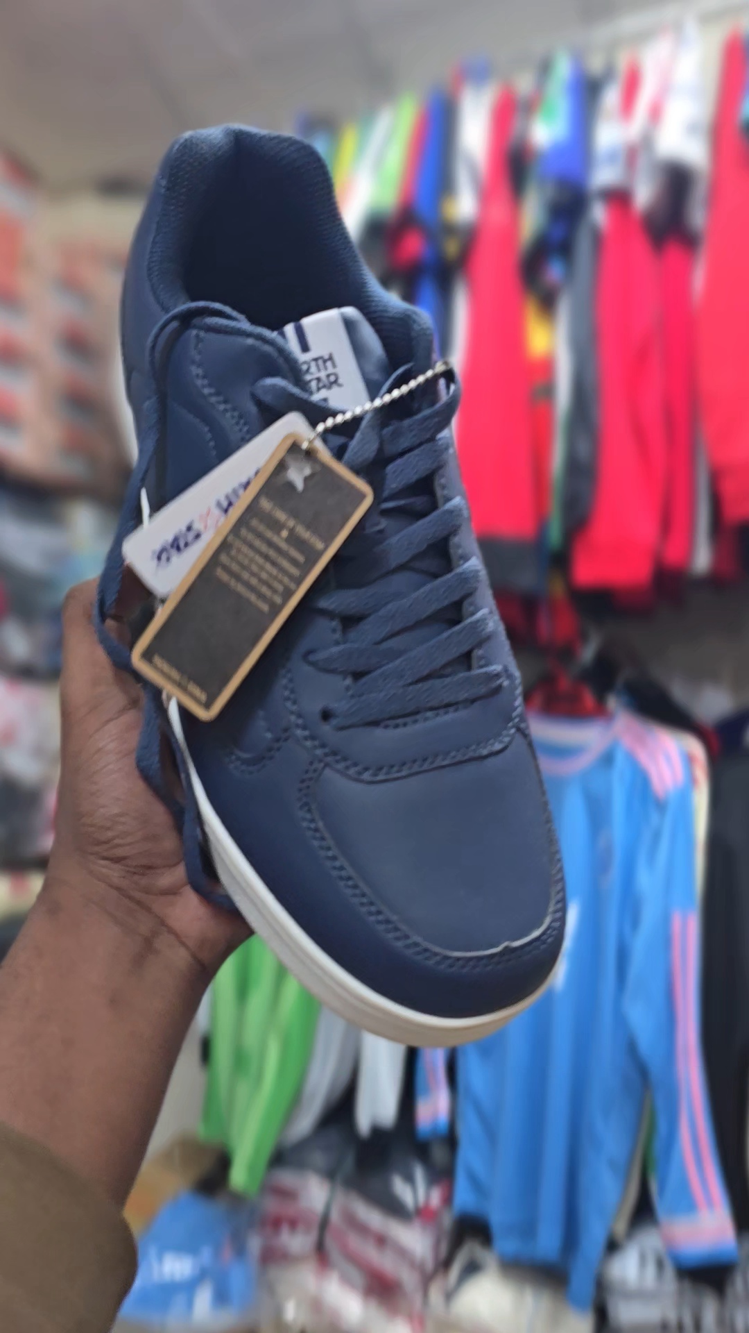North Star Navy Blue Sneakers